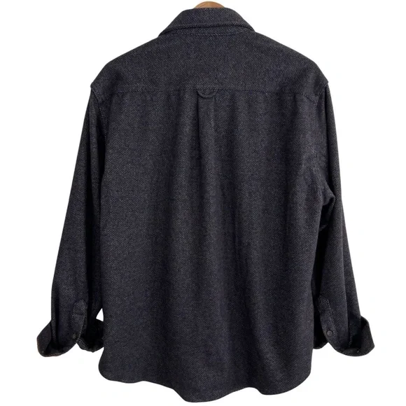 Jachs Outdoor Button Up Shirt Jacket XL Corduroy Cozy Fleece Blue - Picture 3 of 15